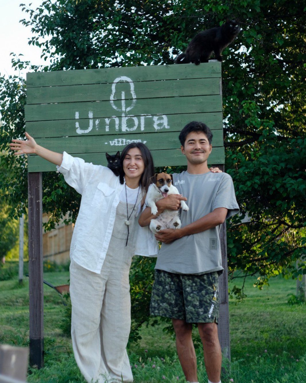 Катя и Баха — основатели Umbra Village